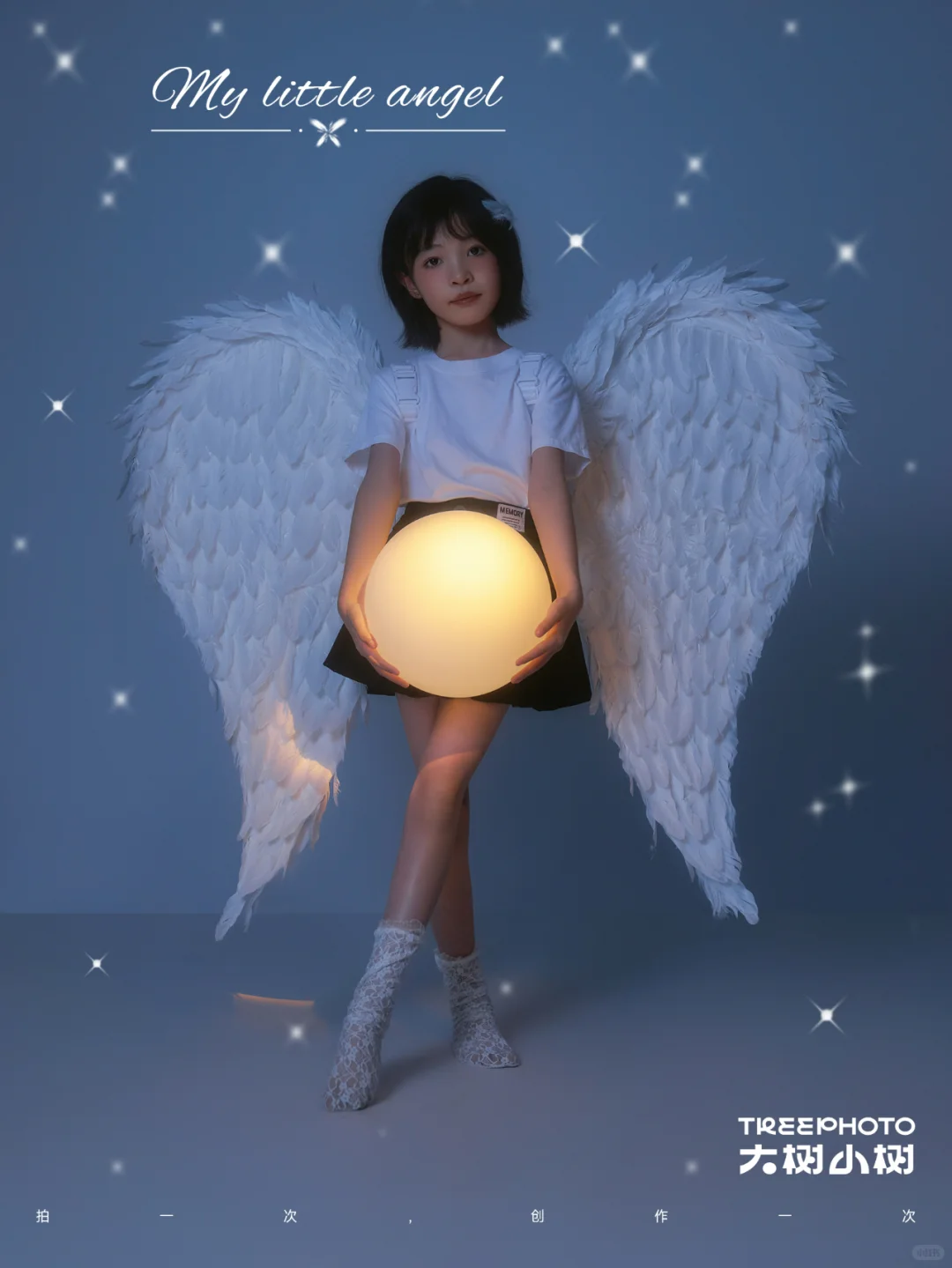 氛围感天使写真✨｜坠入凡间的梦幻之美