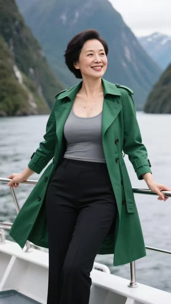 成熟裹满风情，48岁的阿姨闪耀登场