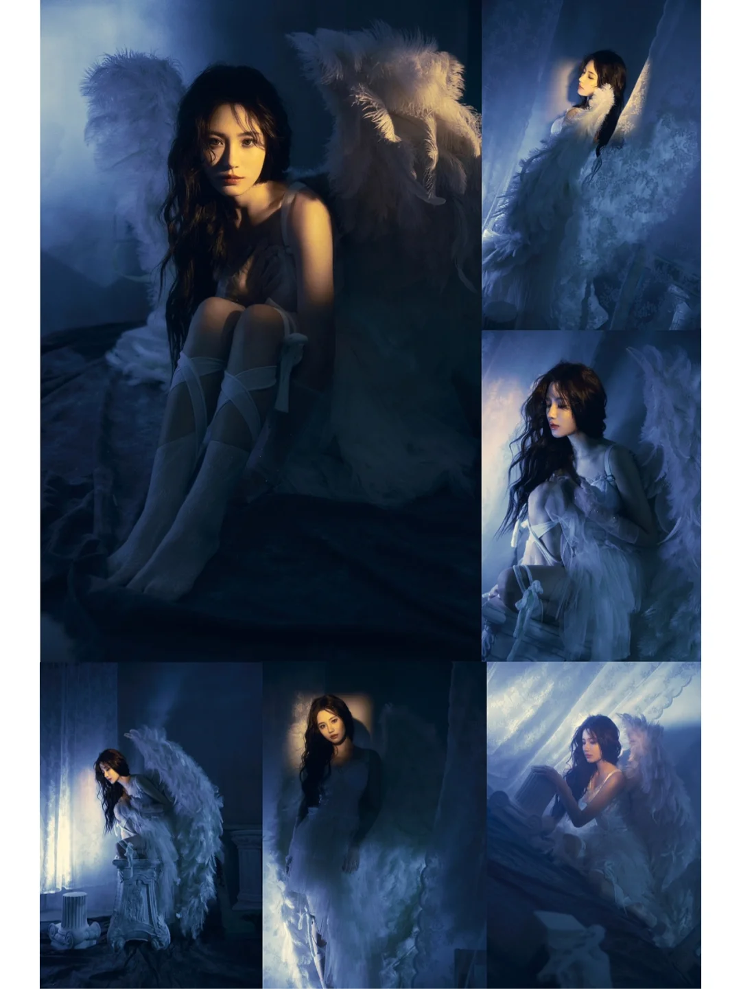 6⃣组美出圈⭕天使翅膀写真合集｜女神必拍