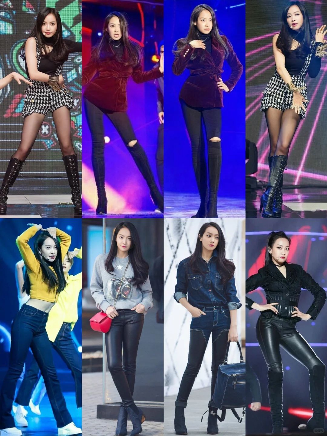 复习一下Victoria时期宋茜的名品美腿