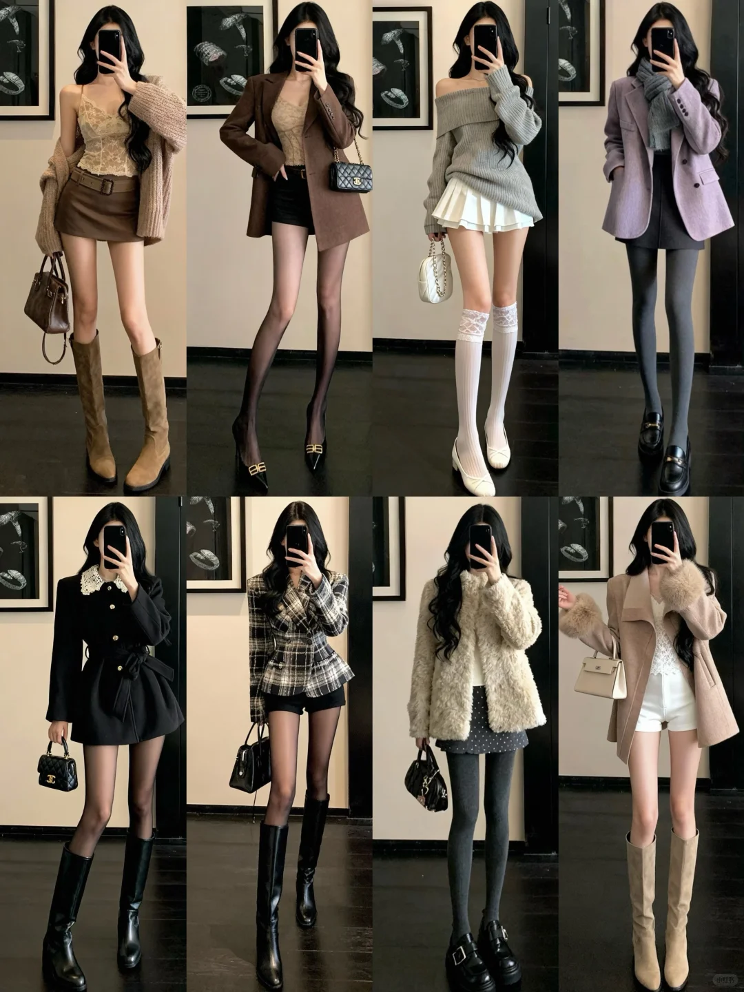 3️⃣2️⃣套轻熟御姐穿搭//