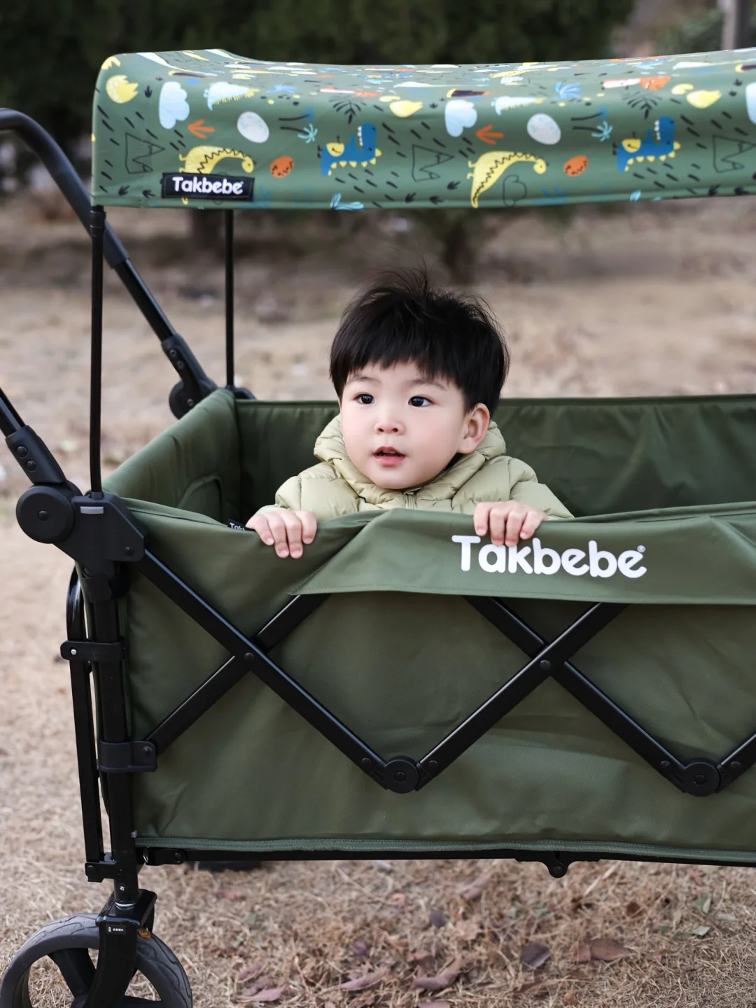 带娃露营的快乐，全靠这辆takbebe双旅车✨