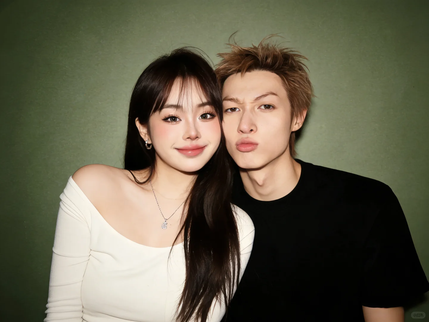 和马丁一起拍写真😻