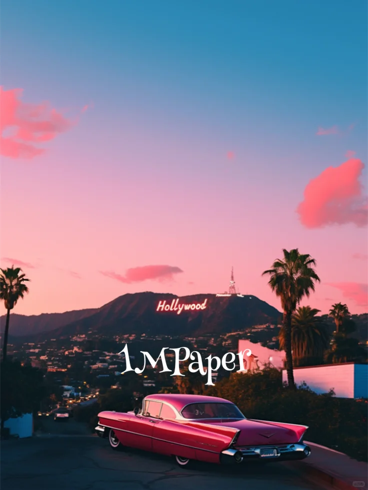 洛杉矶壁纸 l 粉色天空