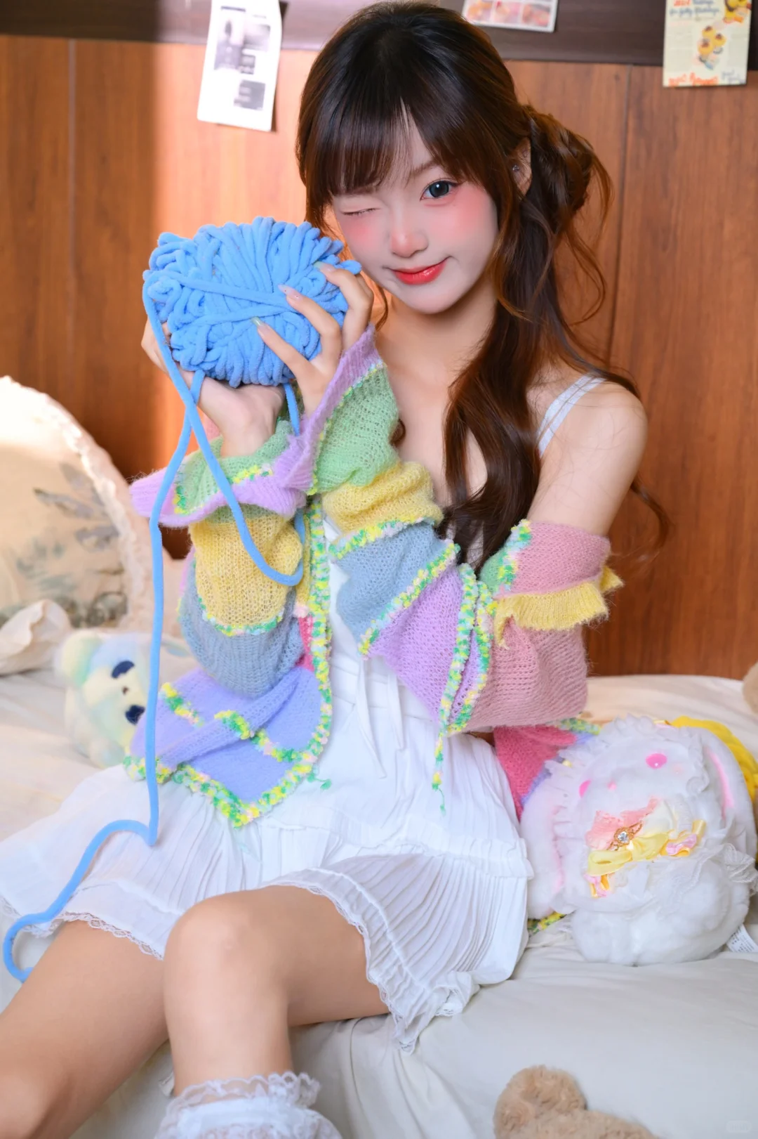📷｜小熊和我一起睡觉🧸