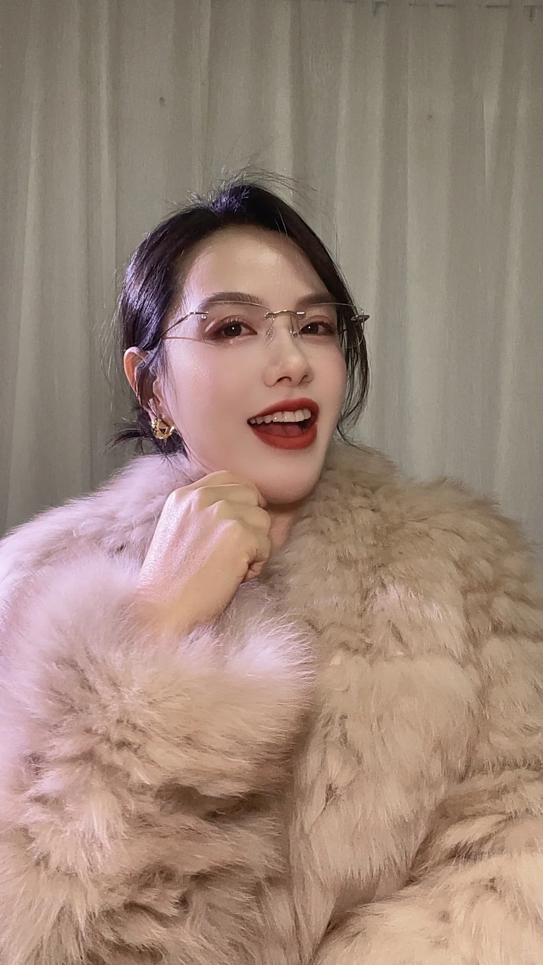 皮草女孩的快乐就是快乐啊