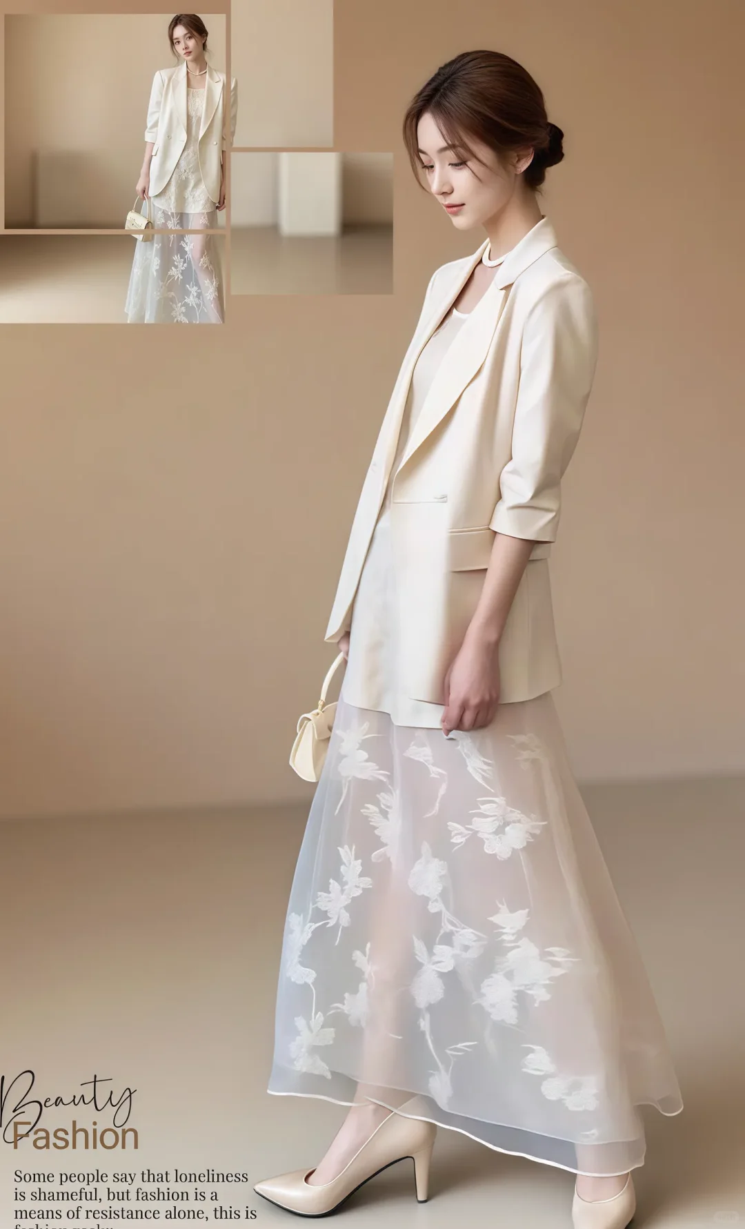 闺蜜穿vs自己穿、这套真的太美了！