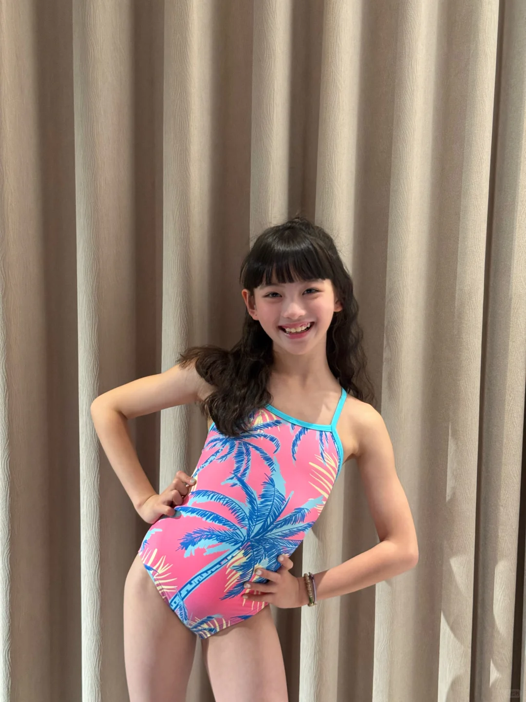 泳娃新泳衣！！！👧今天是椰子树女孩 2.0！！！