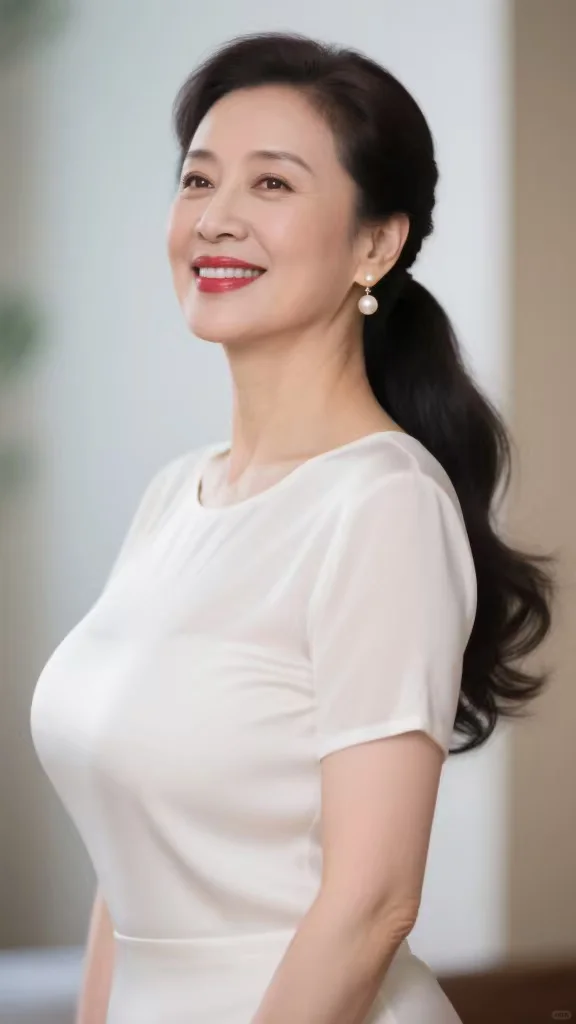 成熟魅力秘诀，48岁阿姨的气质把控