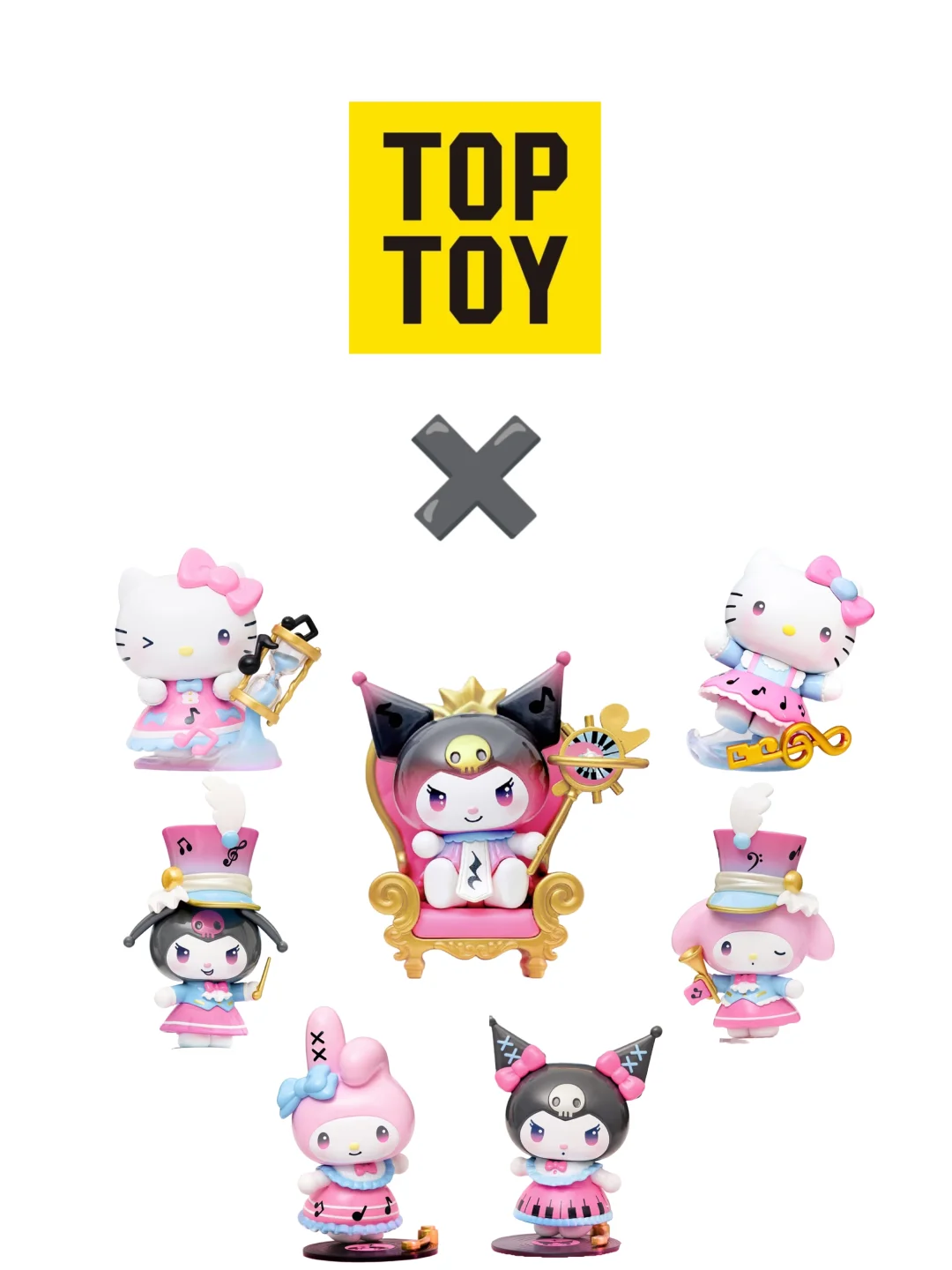 TOPTOY✖️三丽鸥新品！时空乐章🎶