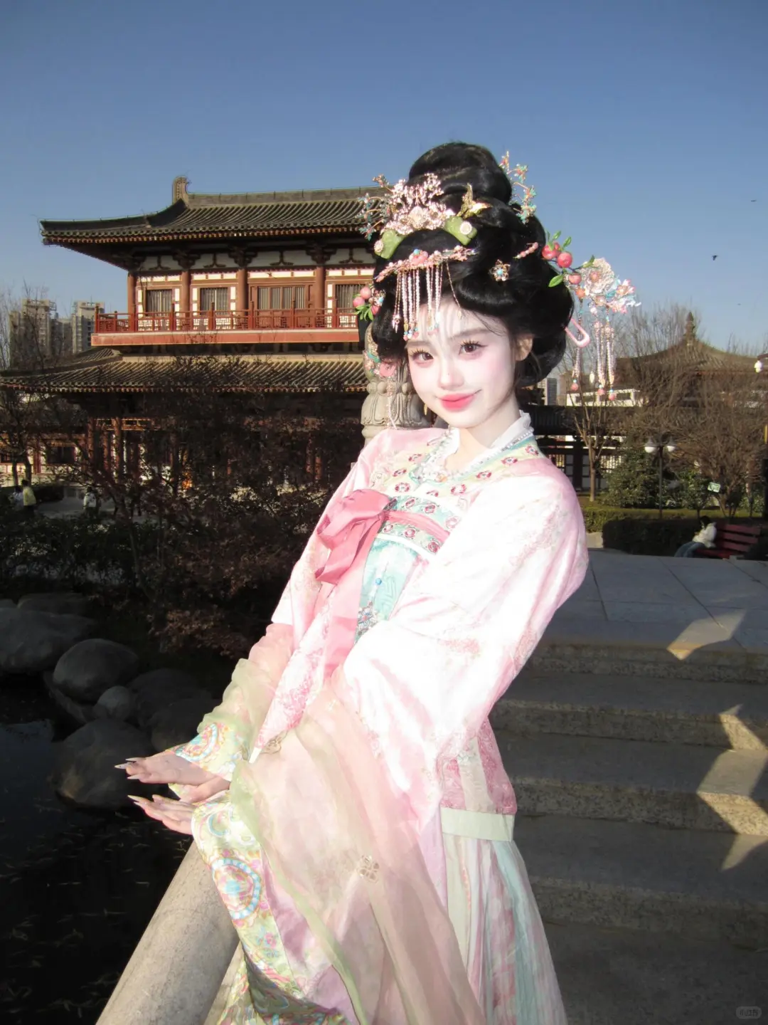 救命‼️杭州199r解锁唐风小公主🌸甜晕了