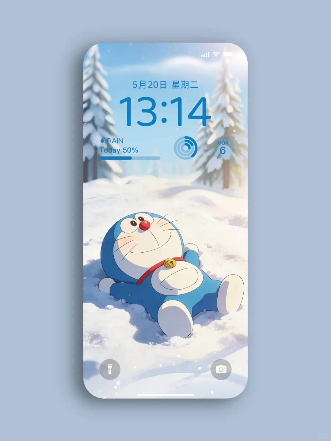 这个壁纸也太可爱了吧！154｜哆啦A梦 壁纸