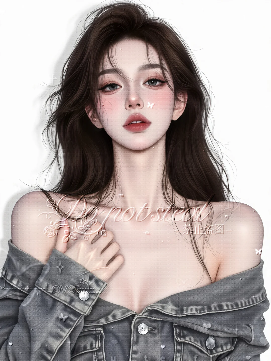 白底女头‖性感女神