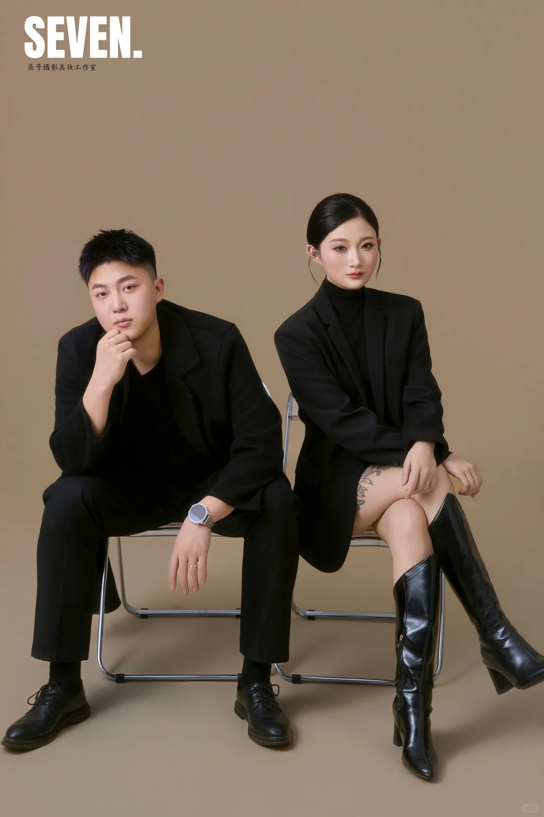 情侣写真丨轻松好驾驭的韩杂时尚写真