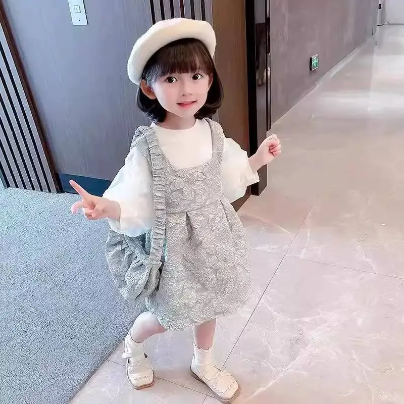 女宝宝一周岁洋气三件套连衣裙🎈