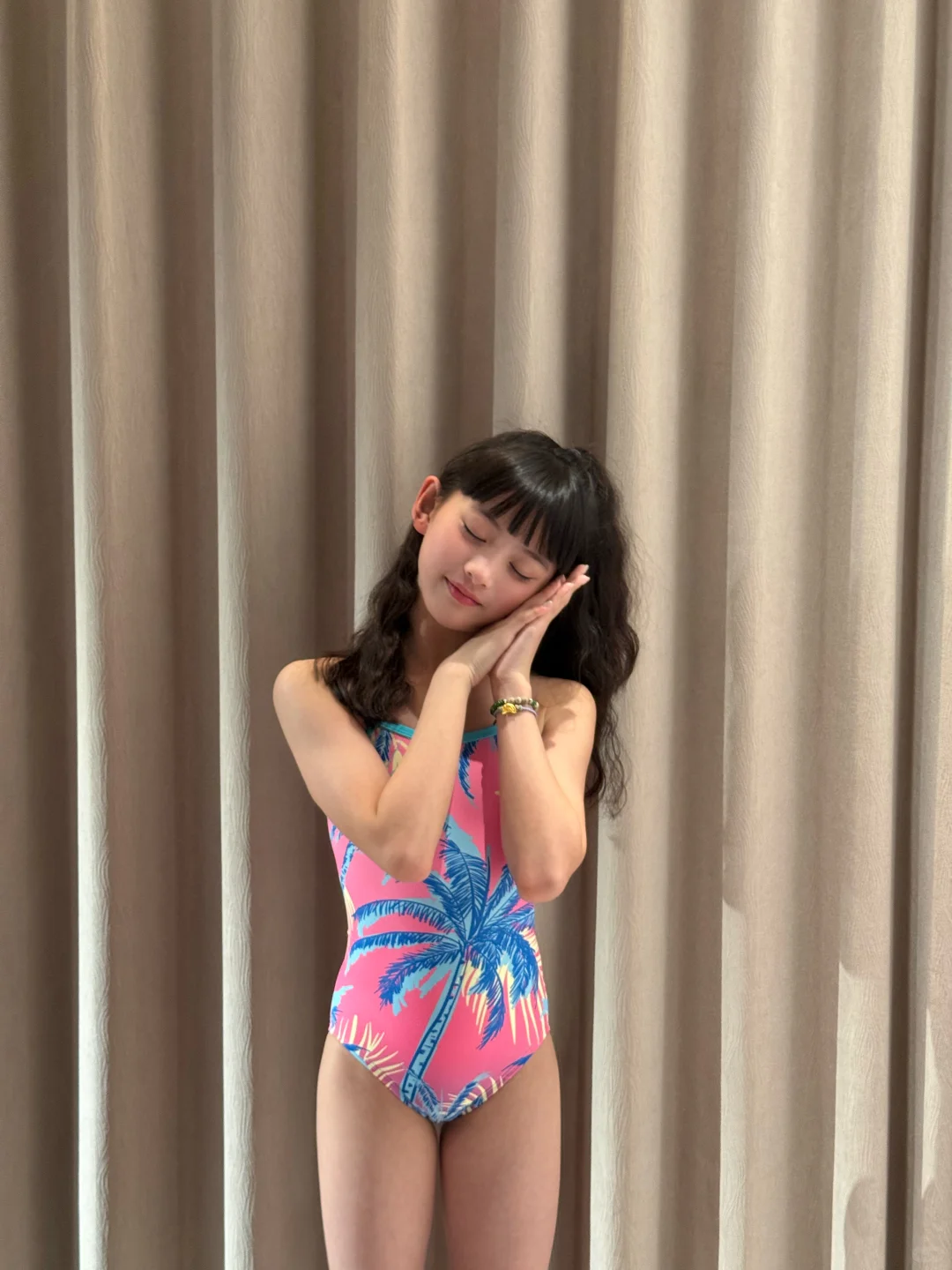 泳娃新泳衣！！！👧今天是椰子树女孩 2.0！！！