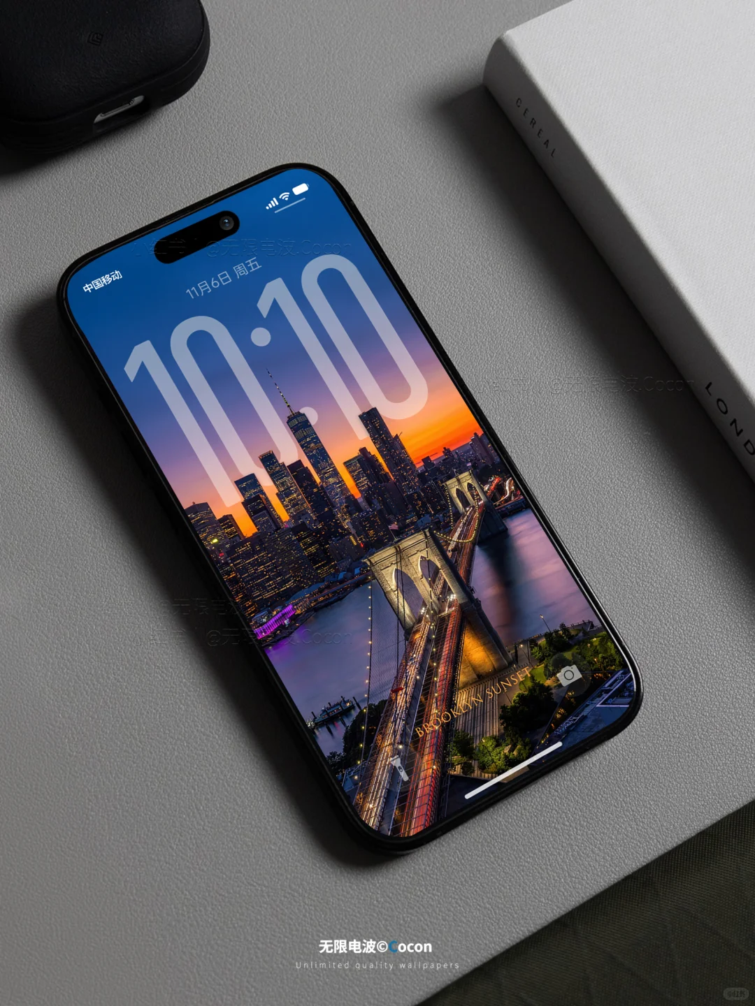 一定要存这张！曼哈顿晚霞.手机壁纸