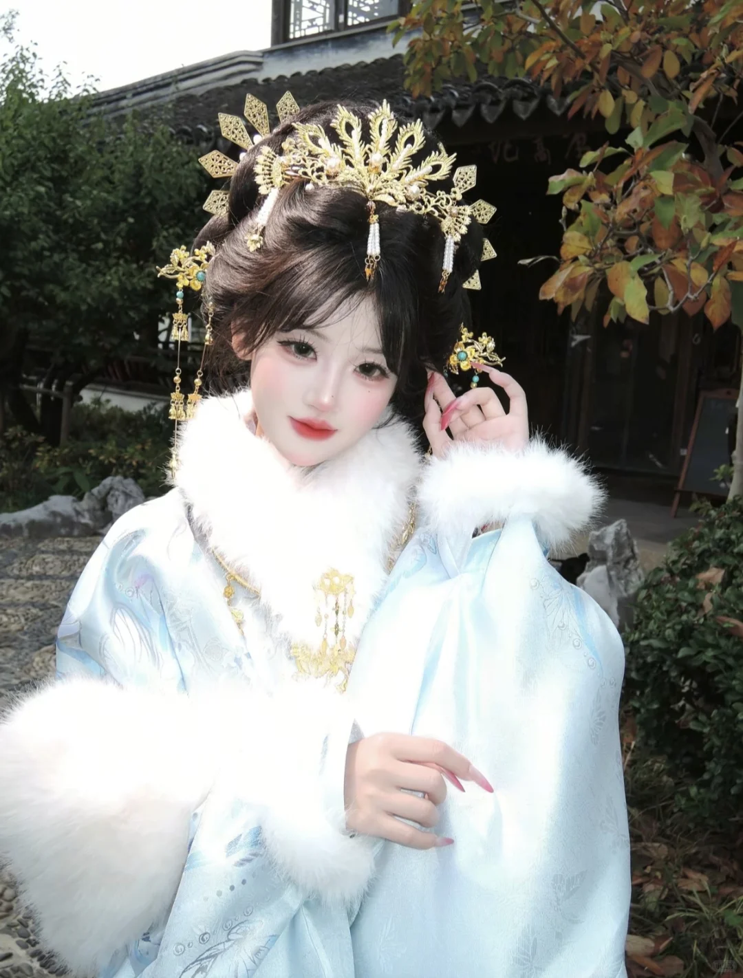 在西安做到了人生妆造!!贵女太美啦!!