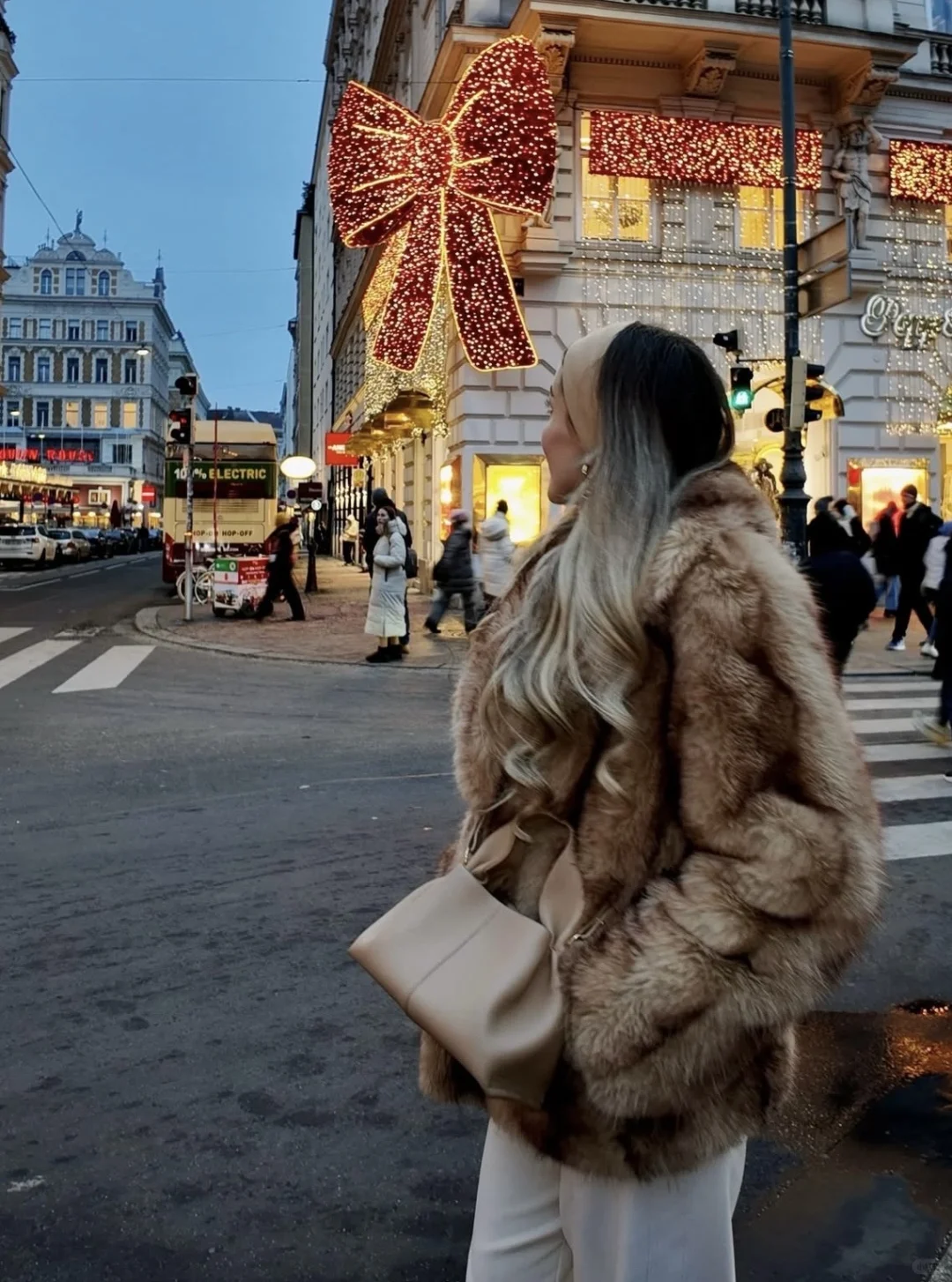 ✨圣诞写真|又来给白女拍氛围美照啦～