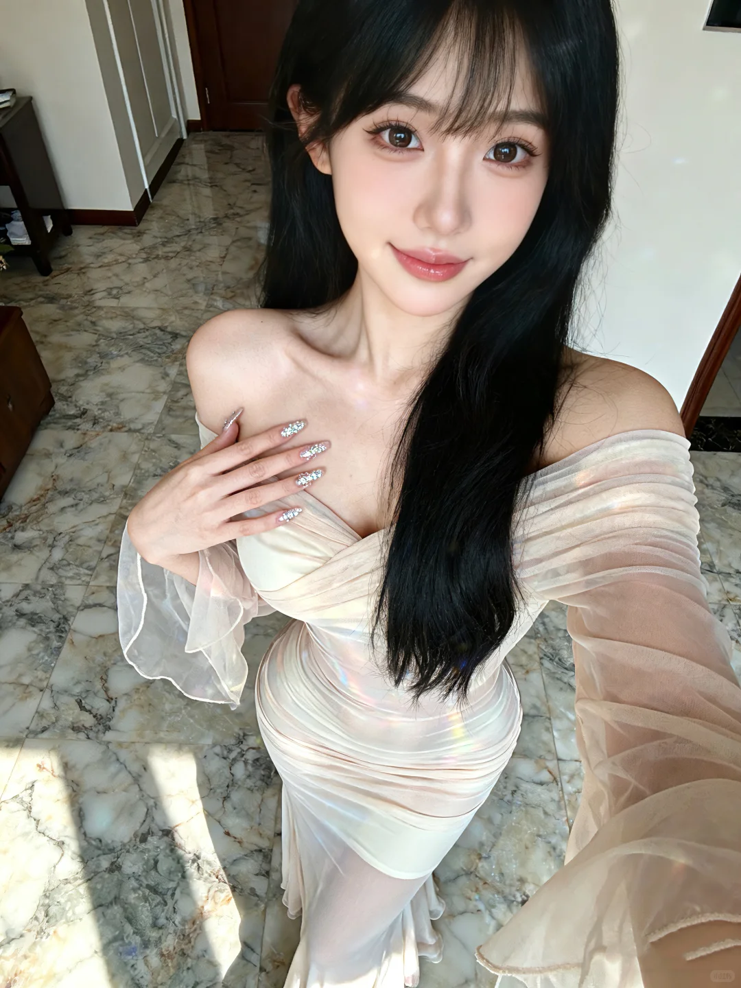 甜美的同时得带点性感