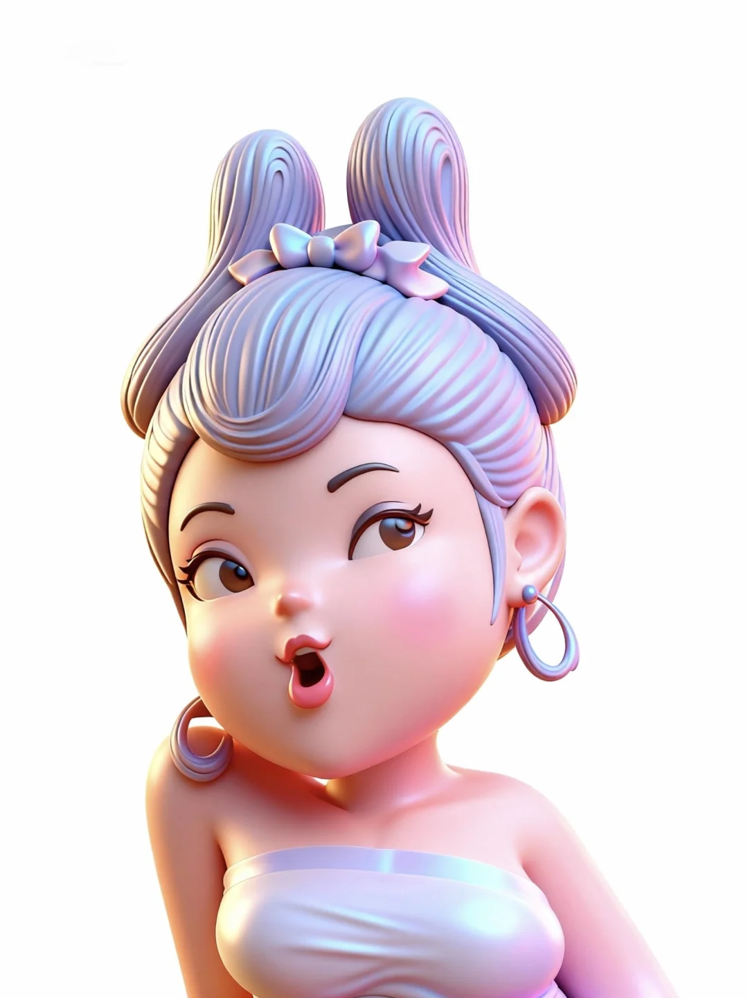 手绘草图用AI辅助立体模型｜性感可爱加风骚