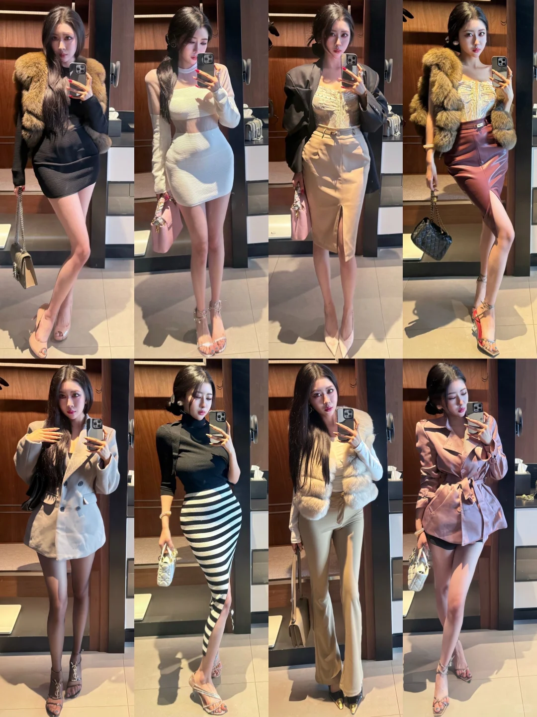 成熟女性的都市精致穿搭