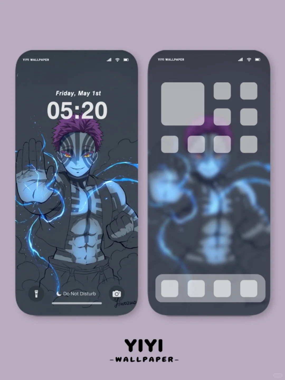 动态壁纸 | 鬼灭之刃 | 猗窝座