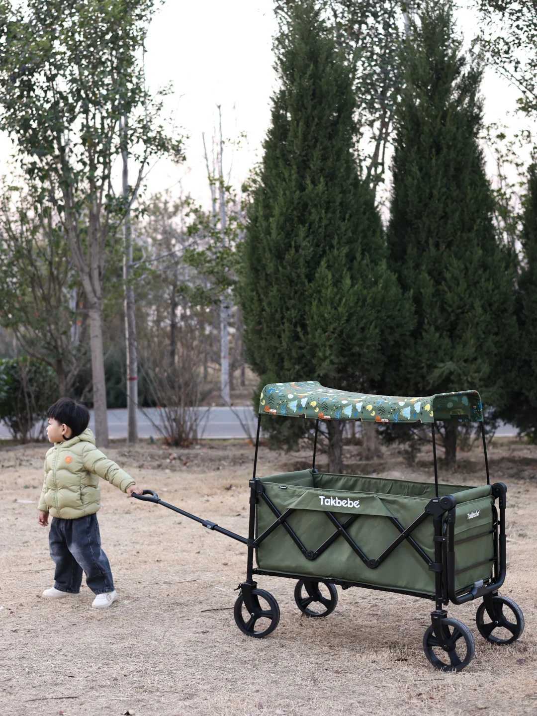 带娃露营的快乐，全靠这辆takbebe双旅车✨