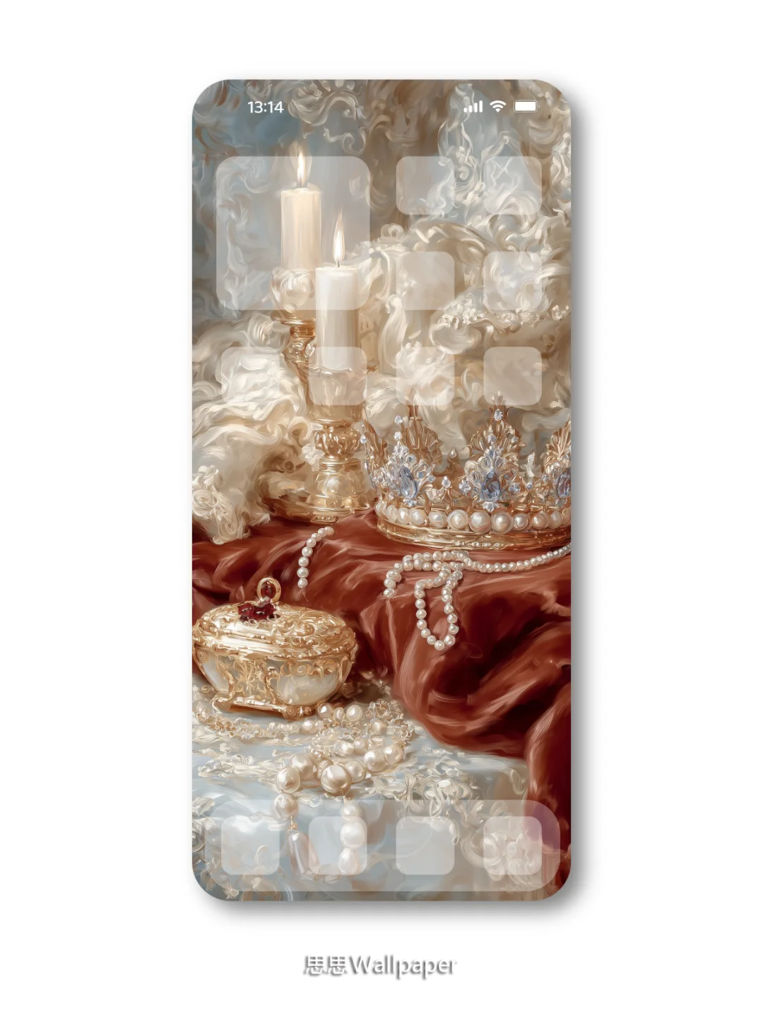 皇冠👑👑👑✨这宫廷风鎏金壁纸换完直接爱了