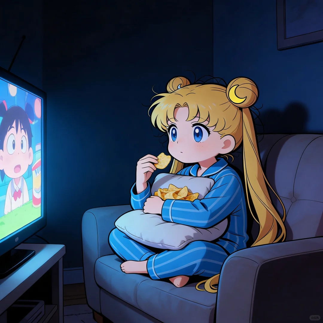 熬夜修仙，法力无边｜美少女战士