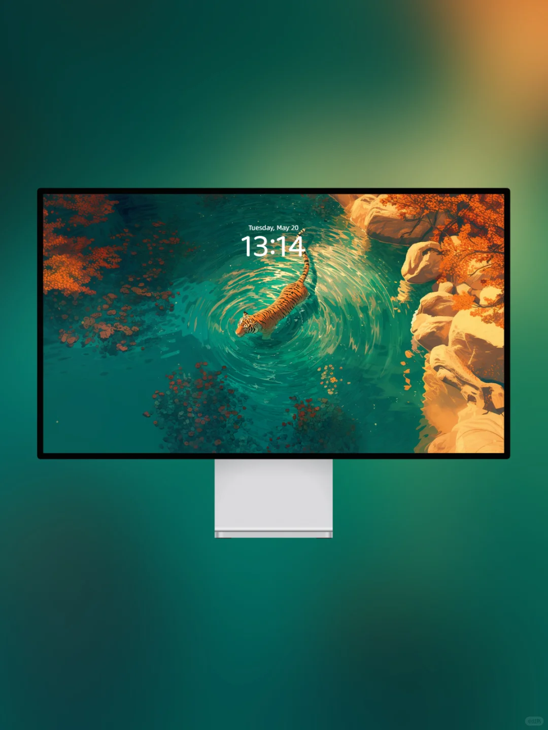 猛兽壁纸 l 虎跃深潭