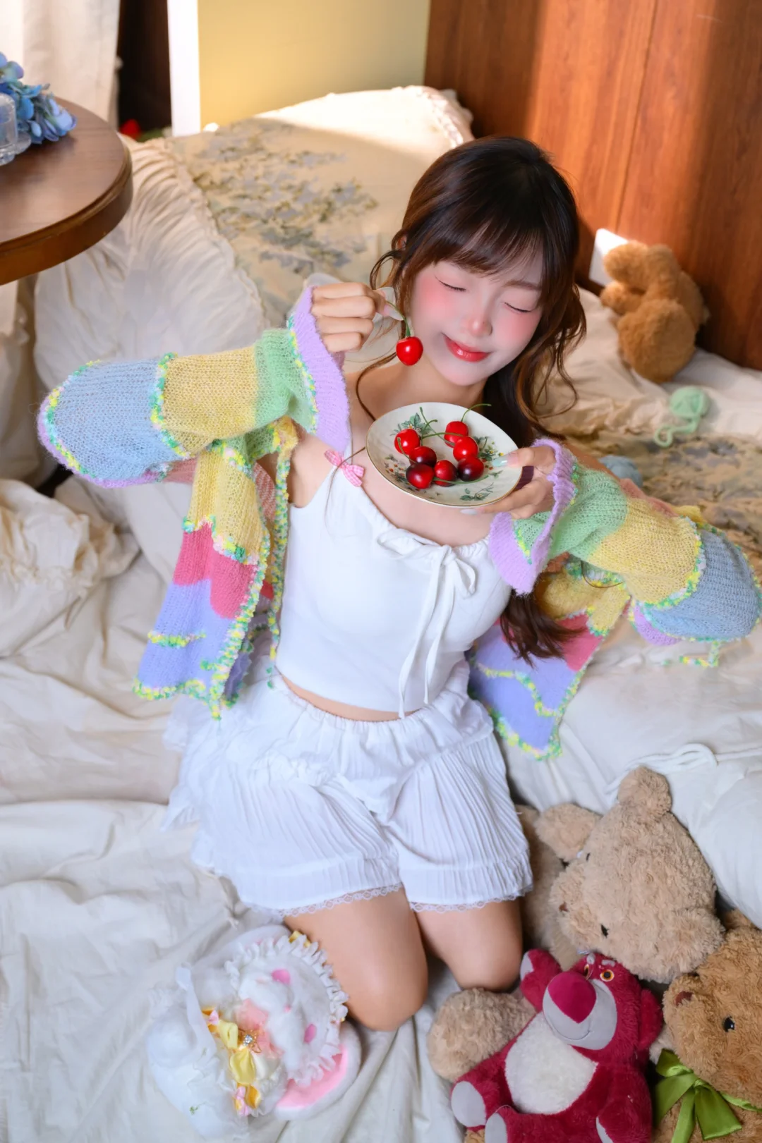 📷｜小熊和我一起睡觉🧸