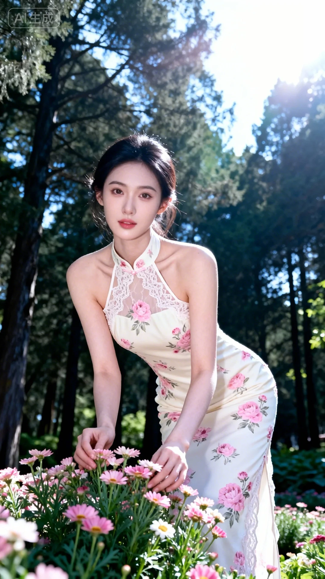 婀娜多姿的身材，风情万种的女人。