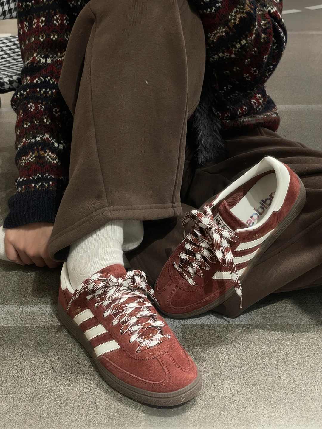 沃趣…圣诞节🎄和这两双复古Spezial有多配！