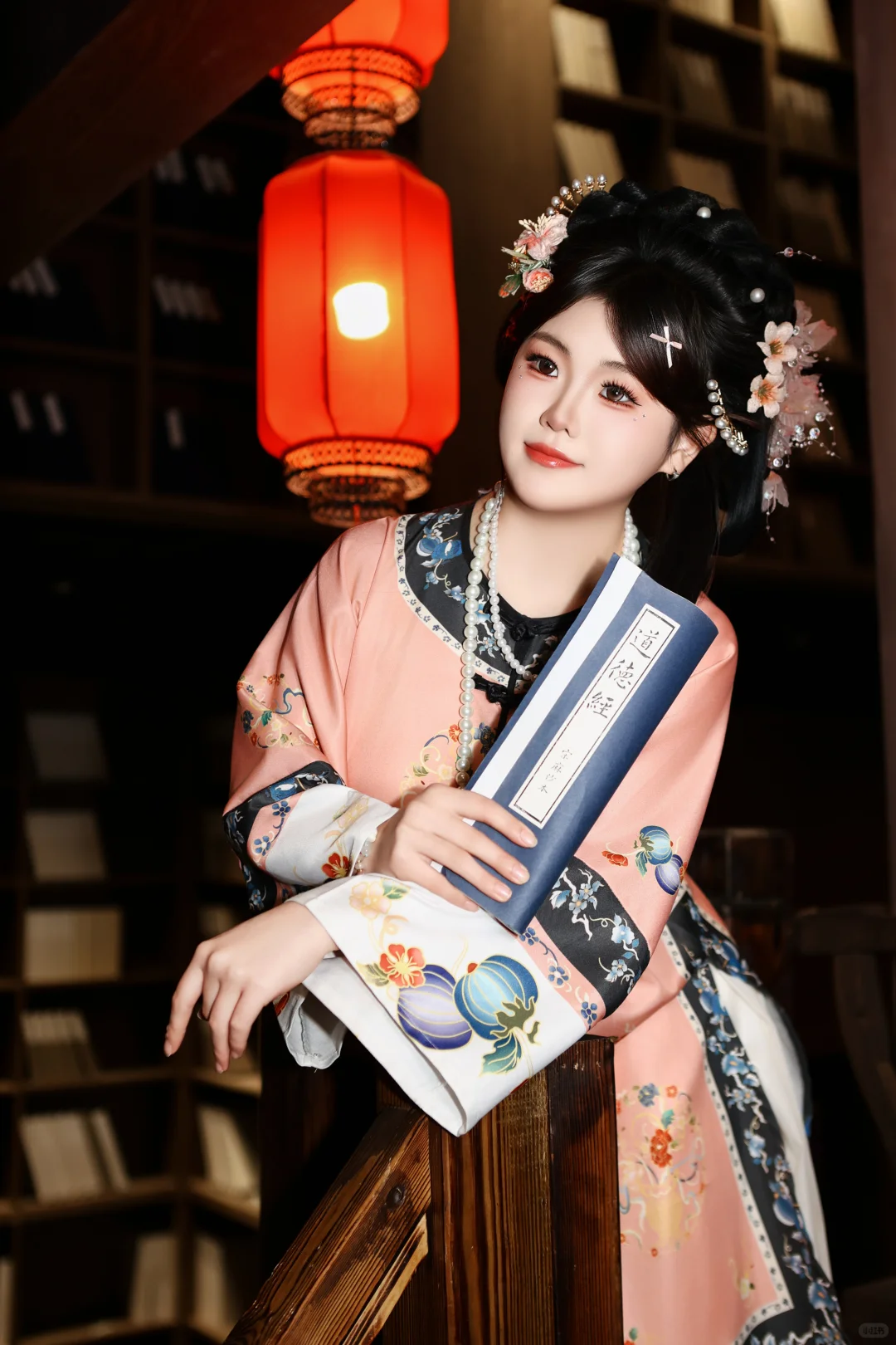 琅琊古城|清汉女的藕粉裙，是古画里的胭脂色