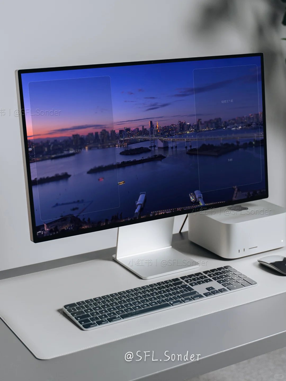 “蓝调东京湾·东京塔系列.”电脑壁纸