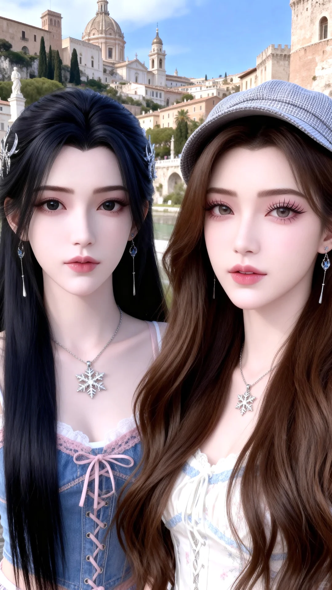 女神记 | 陆雪琪李慕婉闺蜜行港风奶茶妹妹