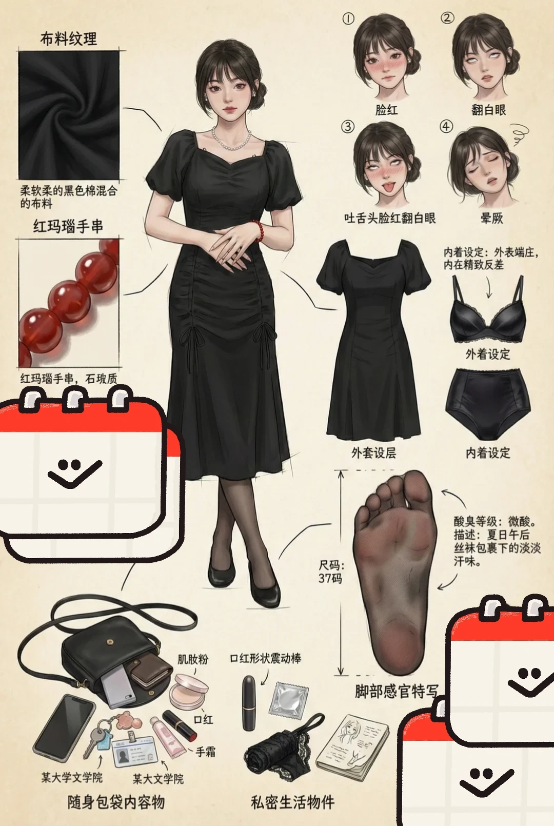 帮做！穿搭分解图拆解图