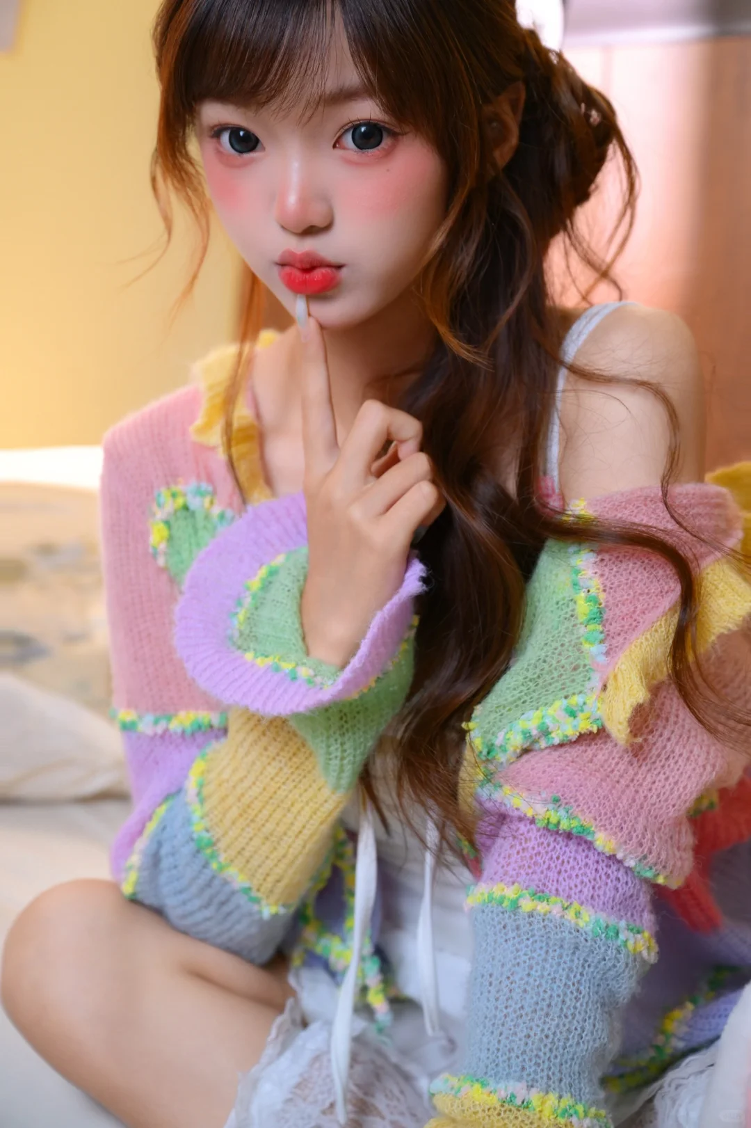 📷｜小熊和我一起睡觉🧸