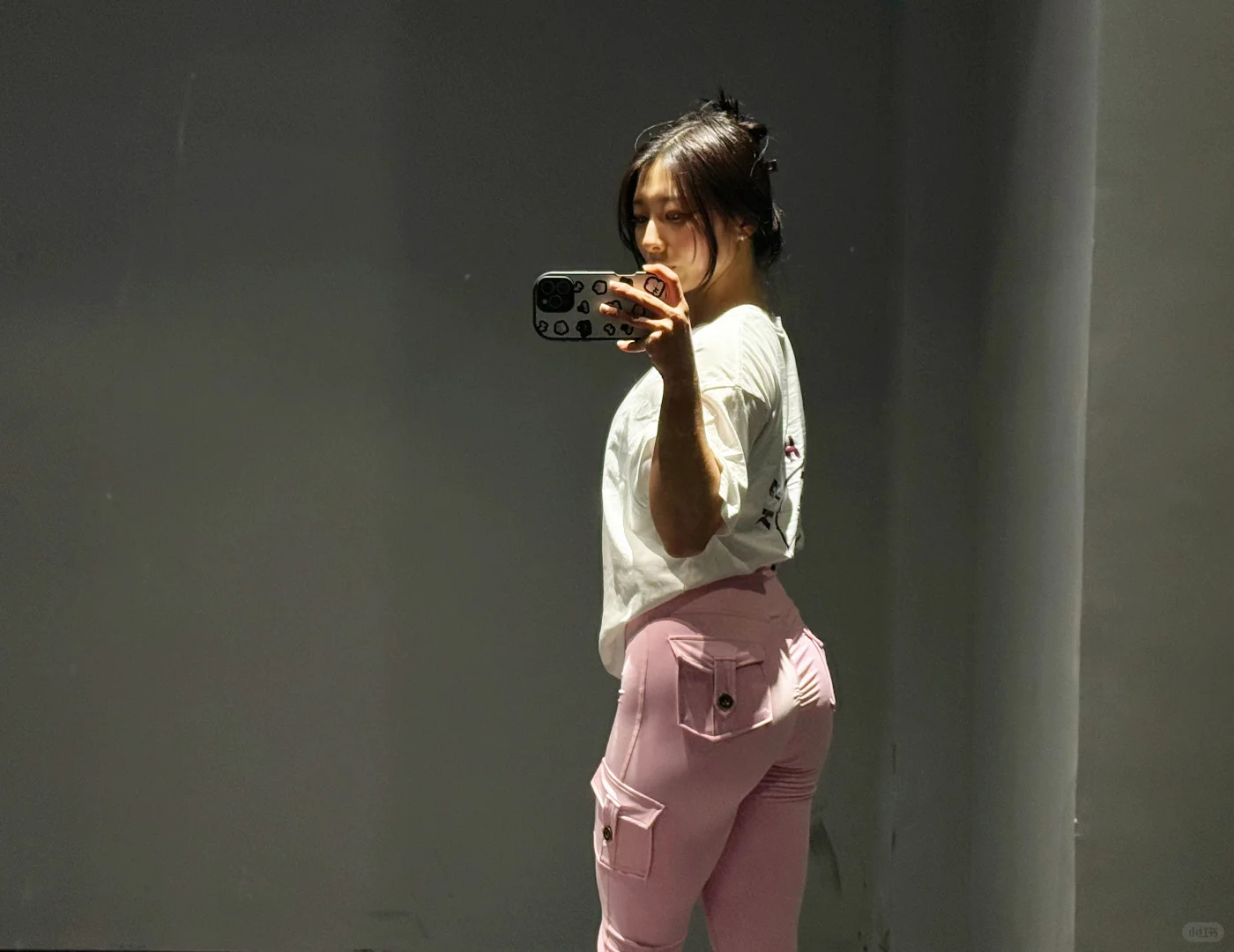 穿的越粉，练的越狠？🩷