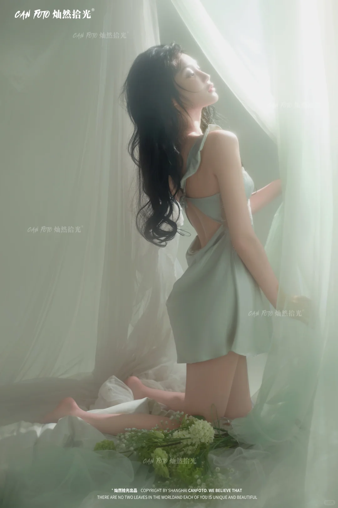 有一种小性感叫自洽的松弛感｜少女私房写真