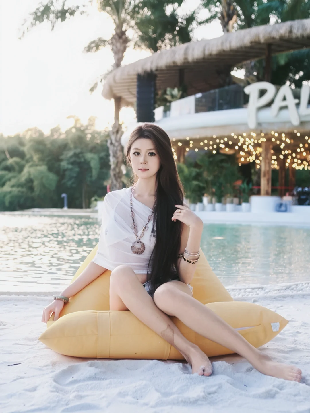 海岛泳衣拍照📸，太好看了吧