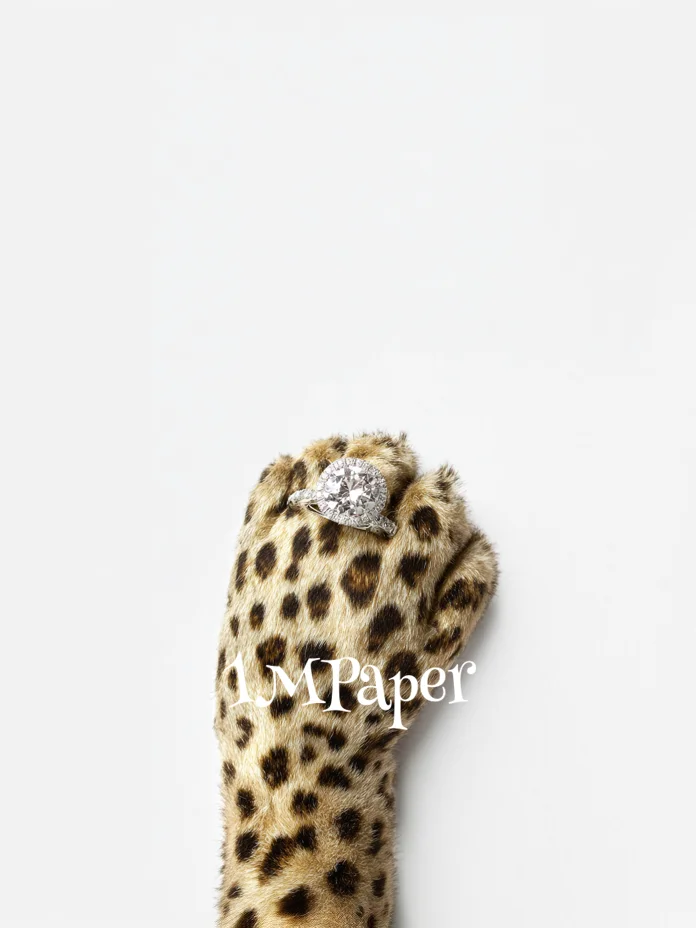 豹纹壁纸 l 钻戒爪爪