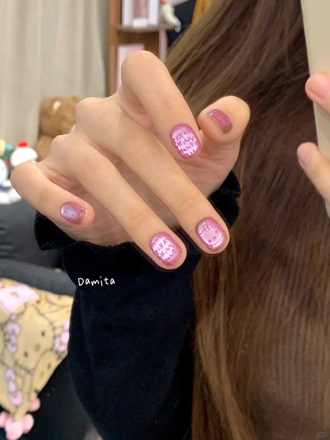 新品预告live｜玫粉色芭比Kitty美甲！💗🛍