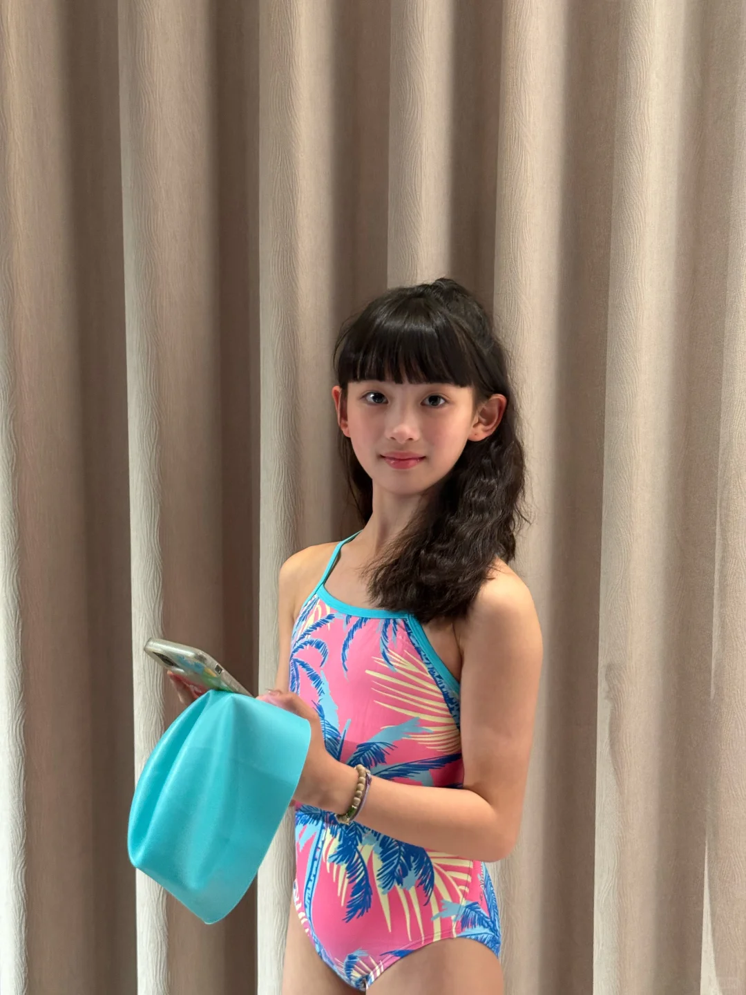 泳娃新泳衣！！！👧今天是椰子树女孩 2.0！！！