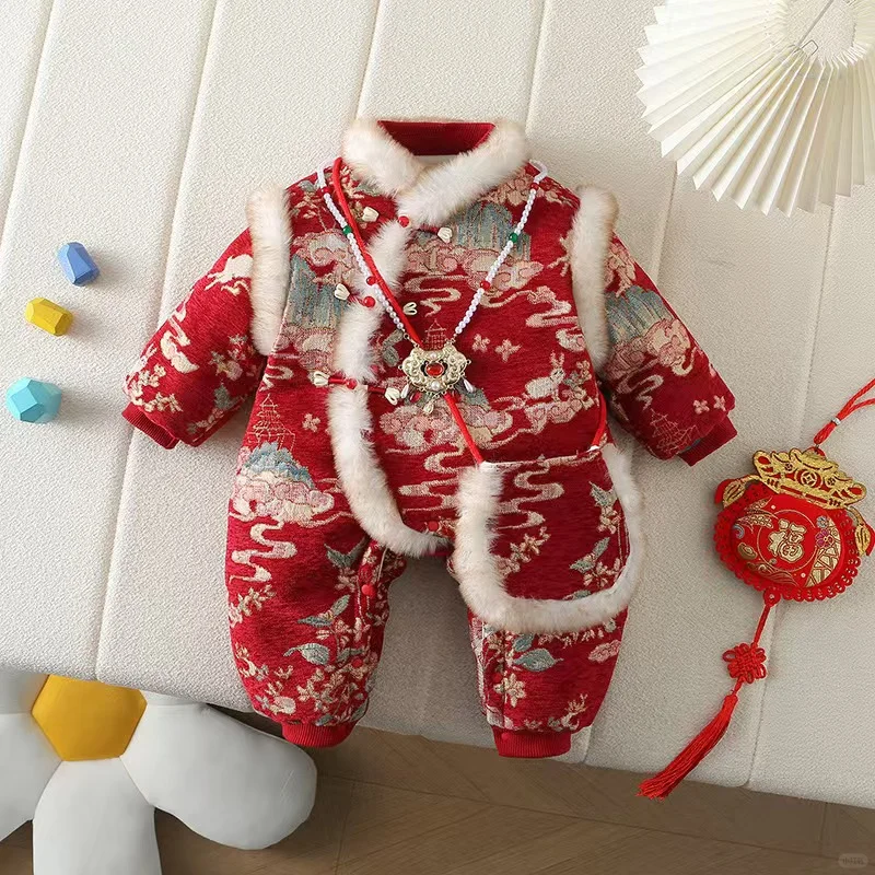 女宝中式周岁服选款指南🔥被问爆的仪式感穿