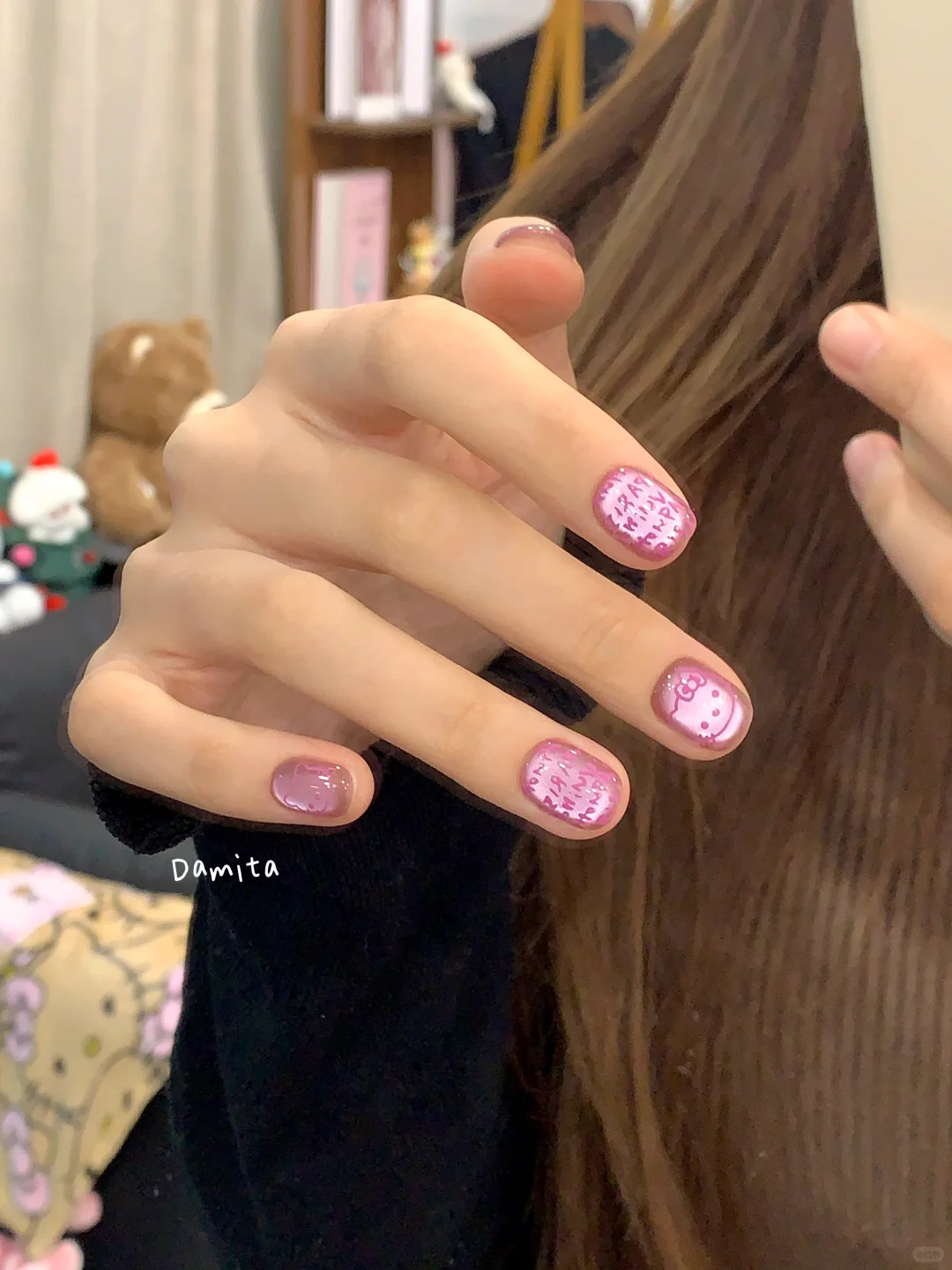 新品预告live｜玫粉色芭比Kitty美甲！💗🛍