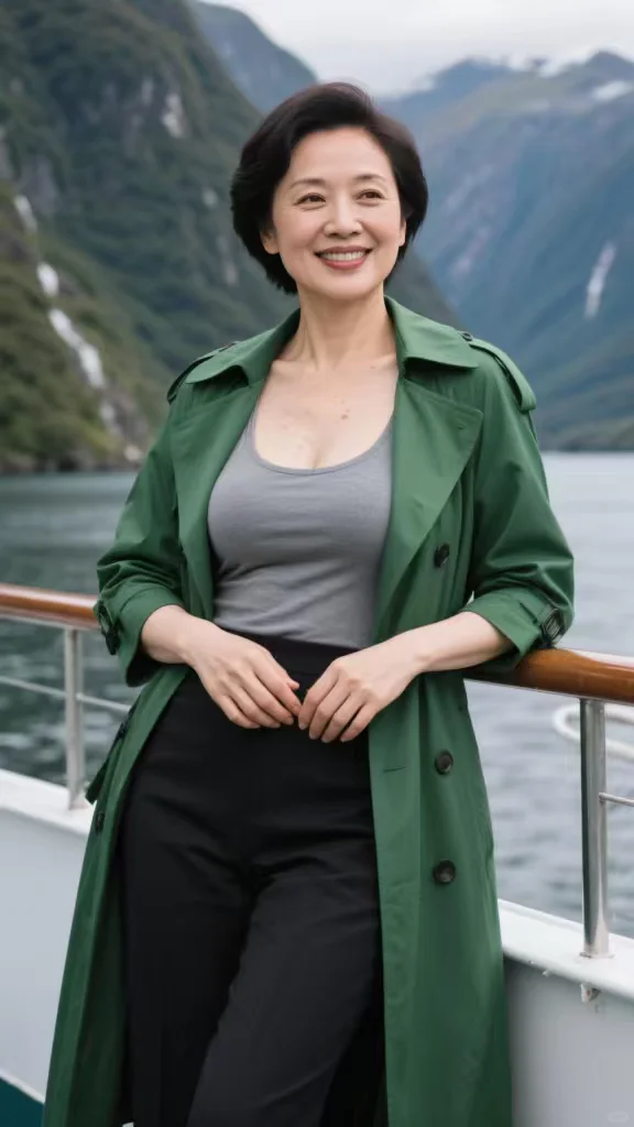 成熟裹满风情，48岁的阿姨闪耀登场