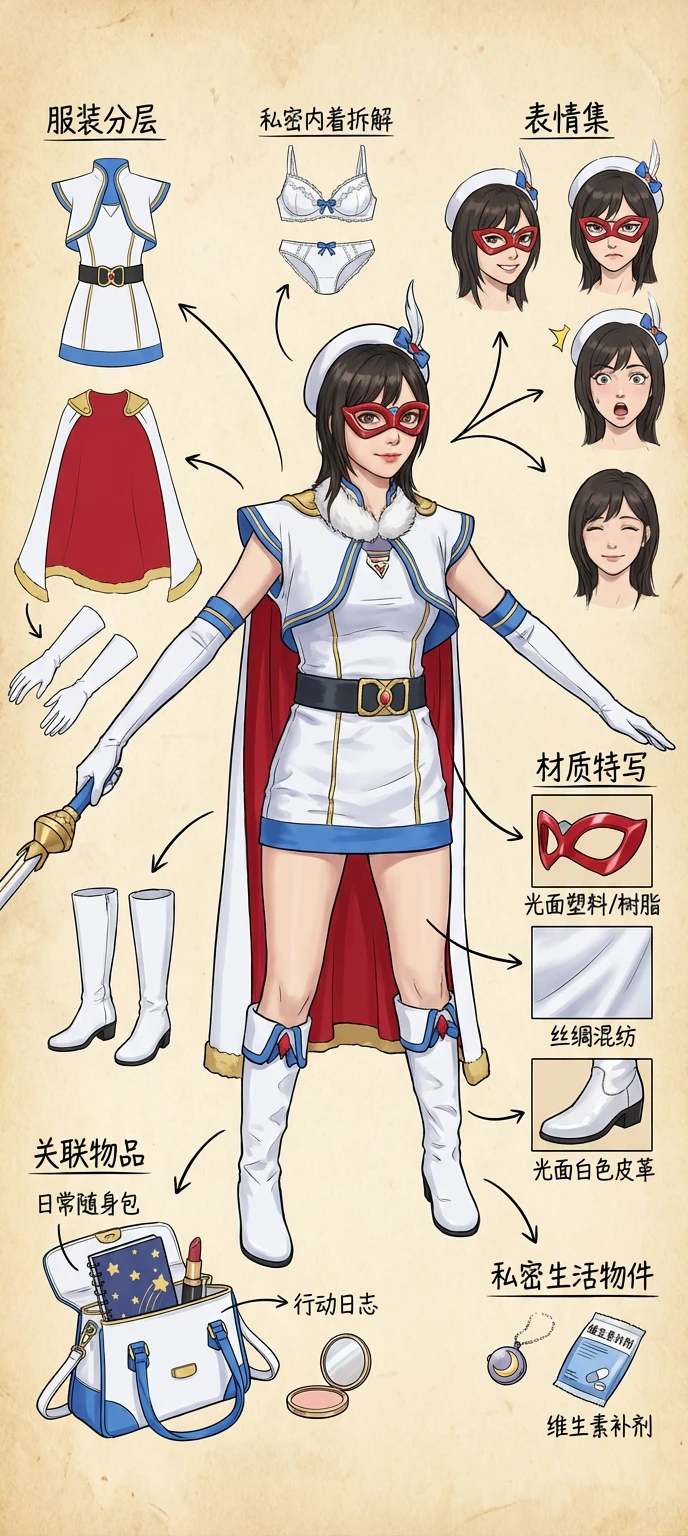 比较不常见的魔法少女冯迪妮