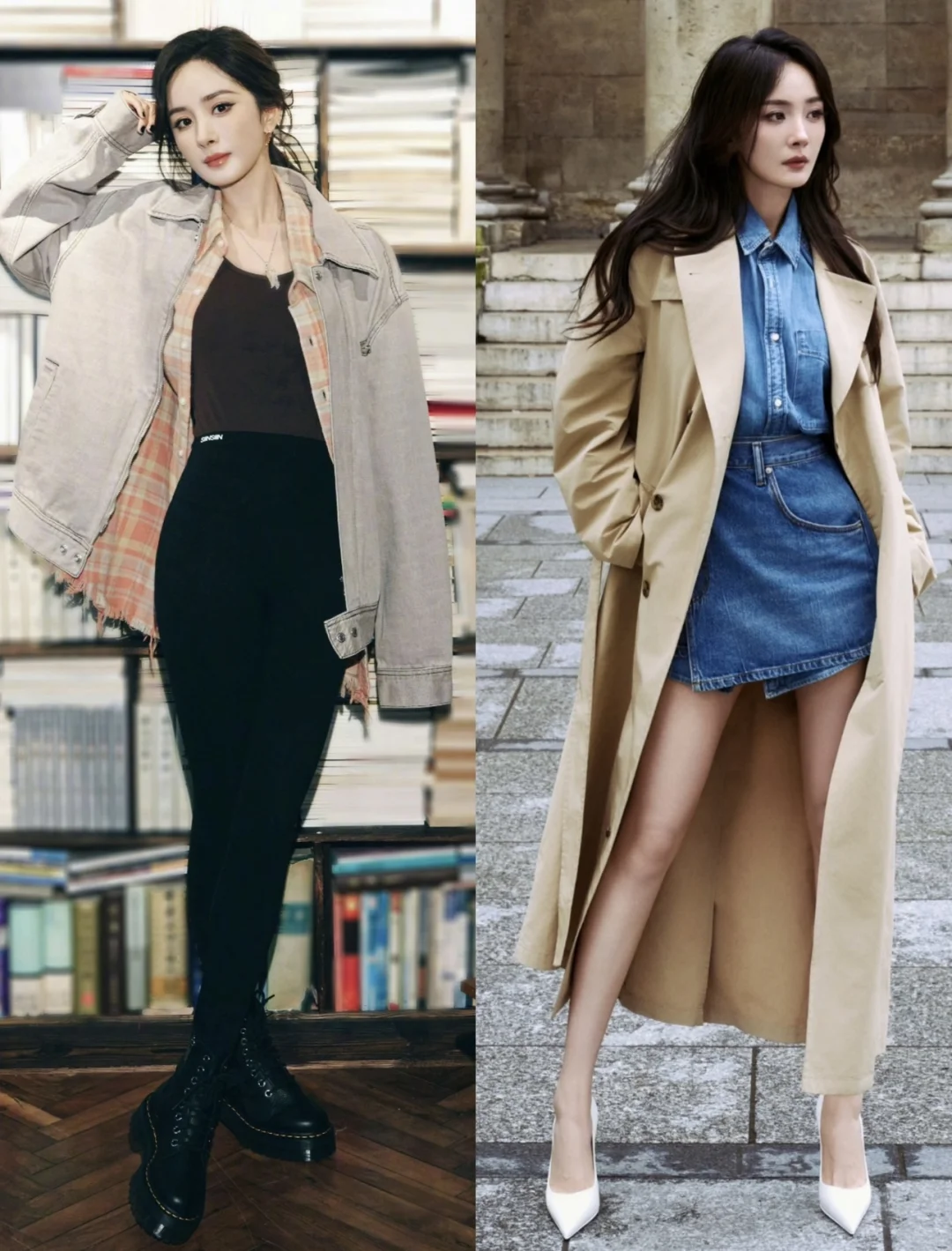 女明星们爱穿好物之衬衫篇，学院风与老钱风